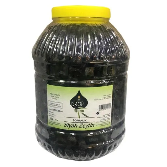 Drop%20Edremit%20Yuvarlama%20Siyah%20Zeytin%205%20lik%20Pet%20(L)%20Net:%203500%20g