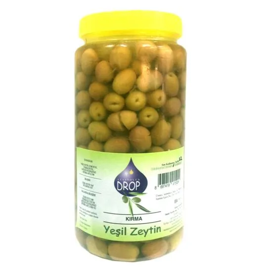 Drop%20Edremit%20Kırma%20Yeşil%20Zeytin%201%20lik%20Pet%20(L)%20Net:%201000%20g