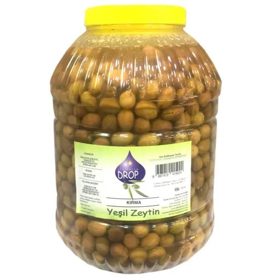 Drop%20Edremit%20Kırma%20Yeşil%20Zeytin%205%20lik%20Pet%20(L)%20Net:%203500%20g